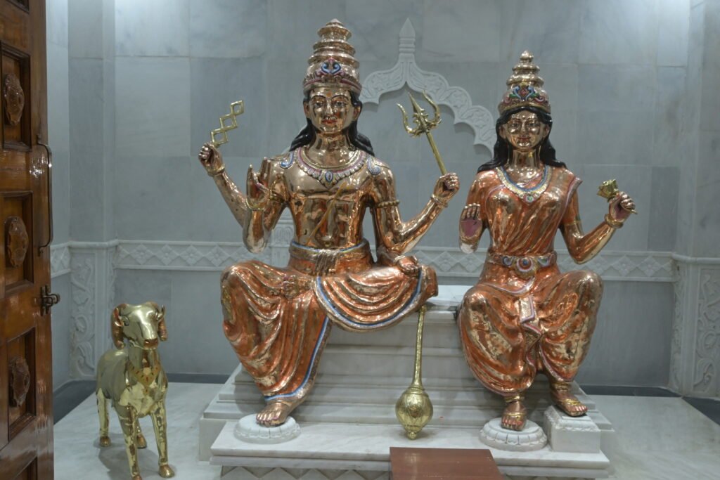 Mangal Grah (Mars) idol at Navgraha Shakti Peeth Dabra Madhya Pradesh मंगल ग्रह (Mars) की प्रतिमा – नवग्रह शक्तिपीठ डबरा