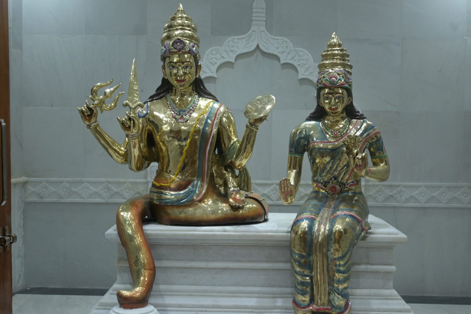 मुख्य पृष्ठ Rahu Grah idol at Navgraha Shakti Peeth Dabra Madhya Pradesh