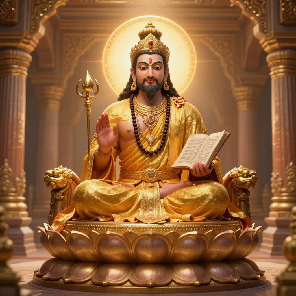 brihaspati dev jupiter hindu god of wisdom and wea 83764