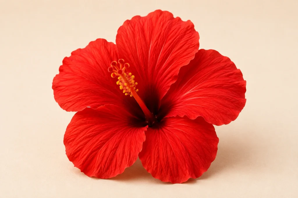 red flower